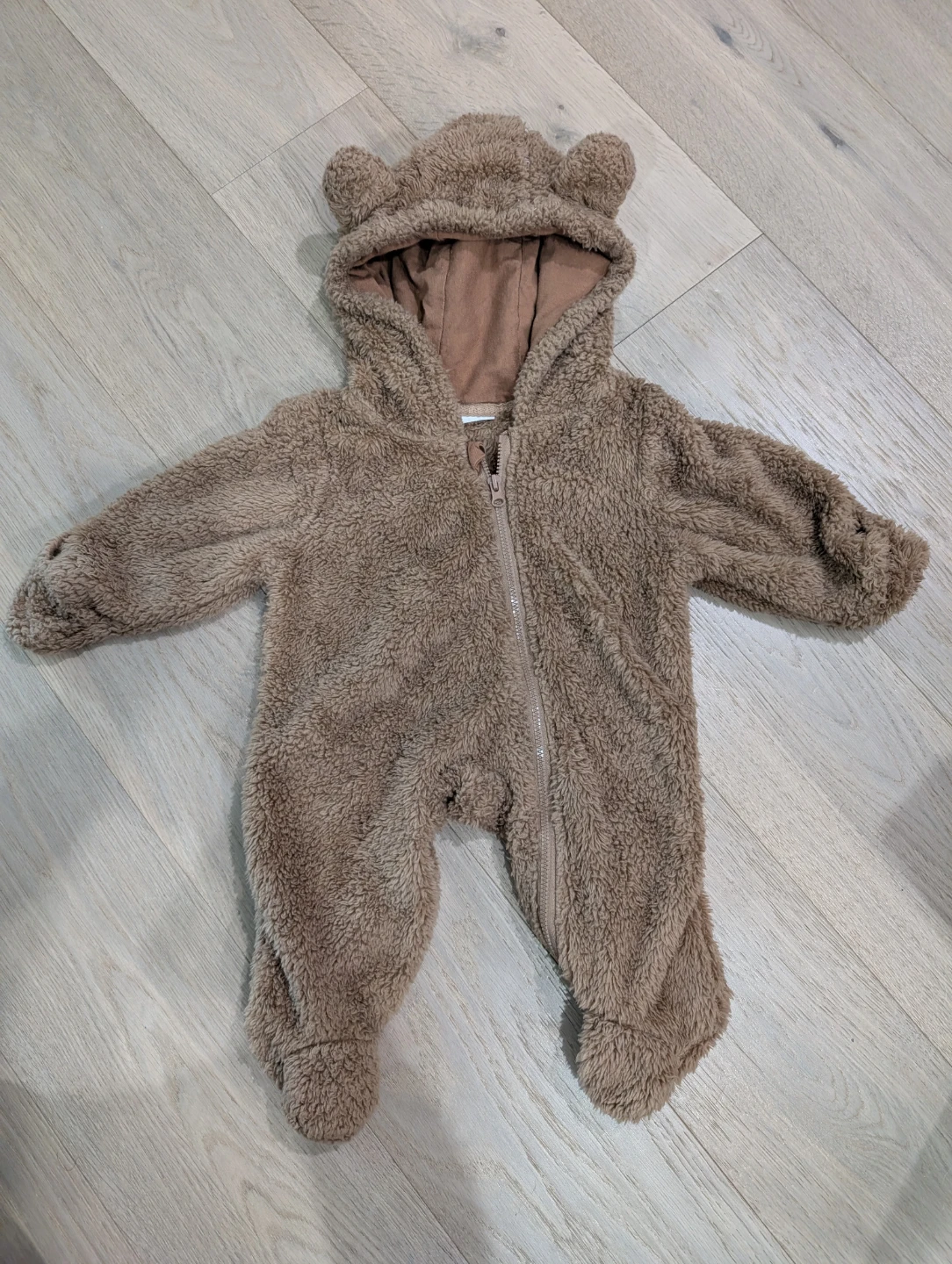 Baby Bear Fleece Bunting Suit