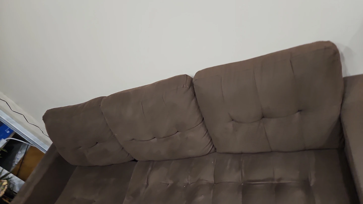 Brown Sectional Sofa, L shaped - photo 3
