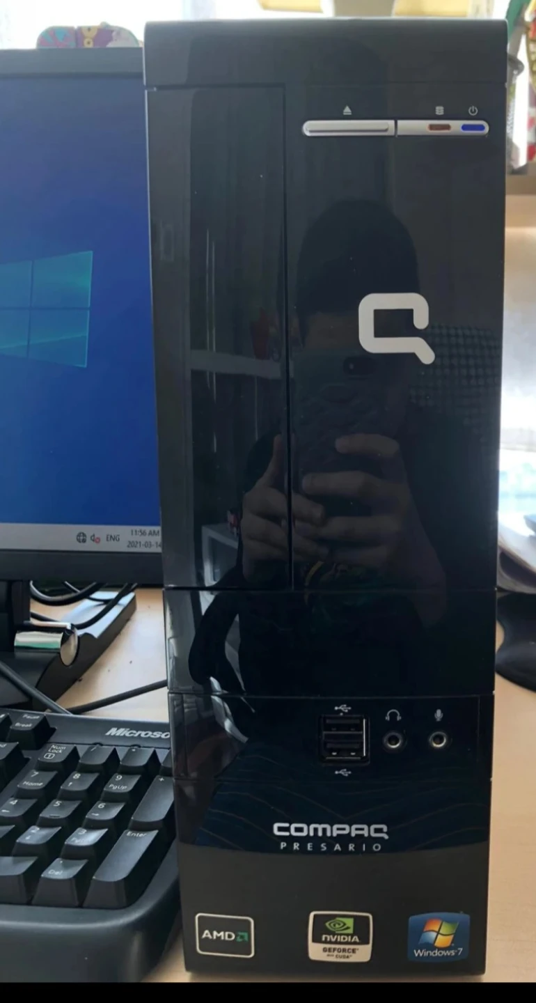 Used COMPAC PRESARIO CQ4010F DESTOP PC