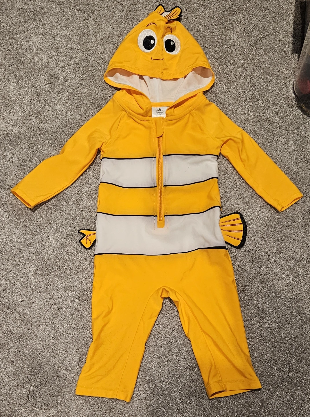 Disney Nemo Clownfish Costume Hoodie swimsuit