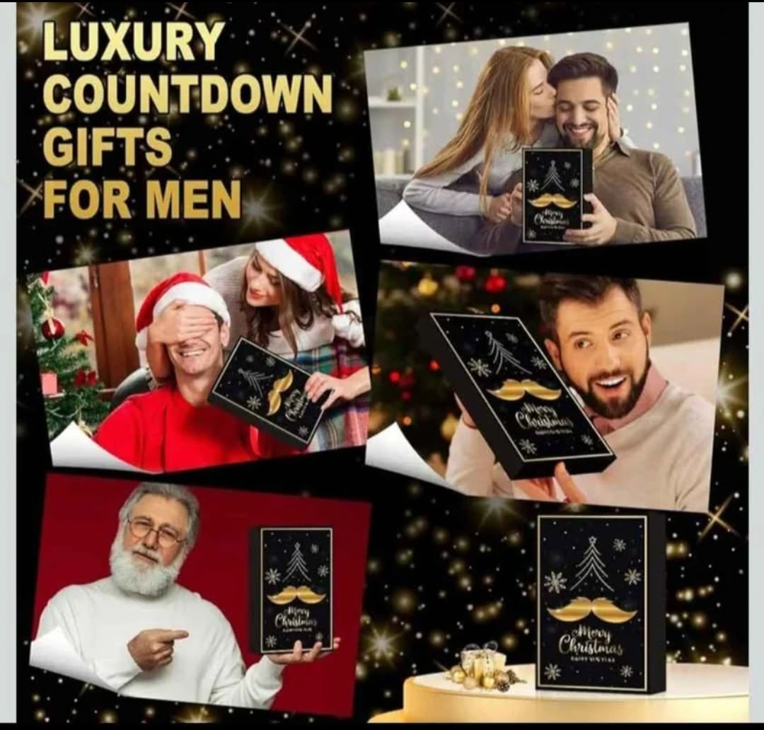 24pcs Beard Oil Advent Calendar 2025 Christmas,birthday Gift ... - photo 5