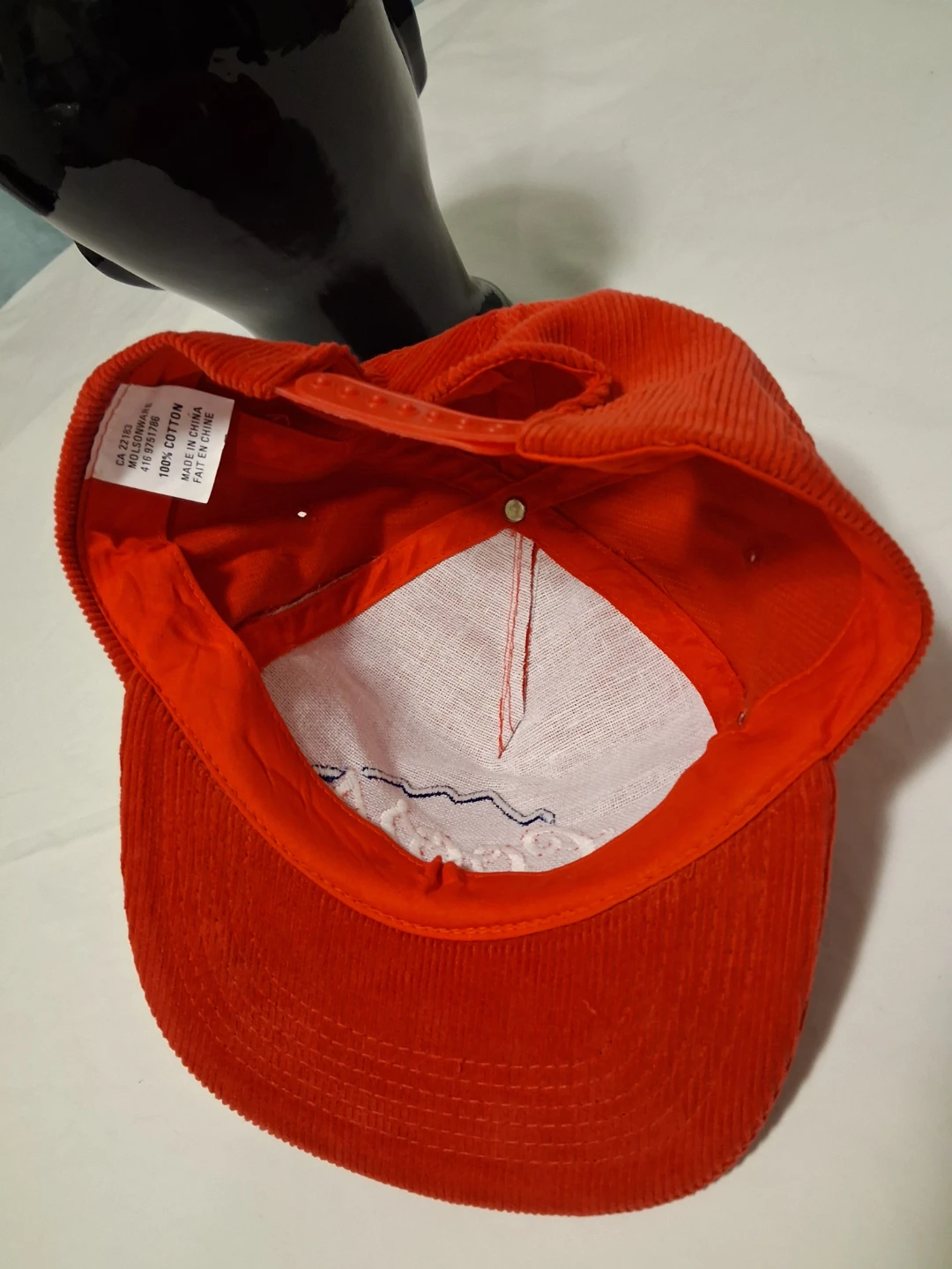 Coors Corduroy Baseball Cap snapback - photo 5