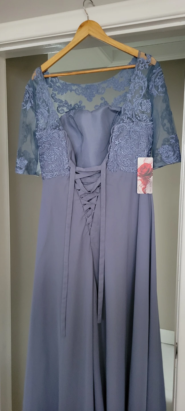 Blue Lace  Mother of the Bride/Groom Dress