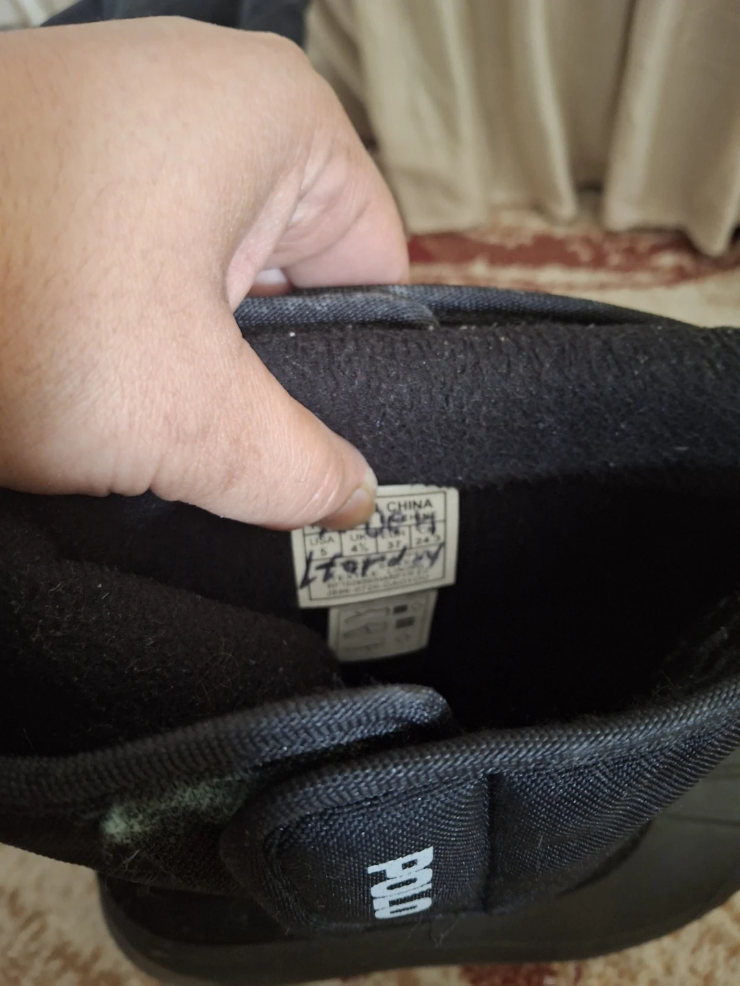 Polo Ralph Lauren Black Snow Boots - photo 4