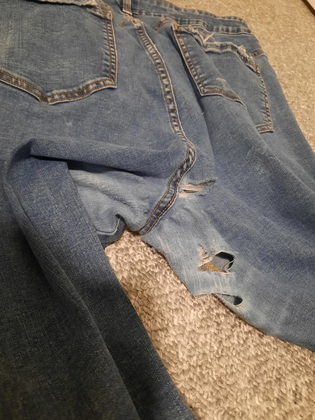 Repair denim pants - photo 2