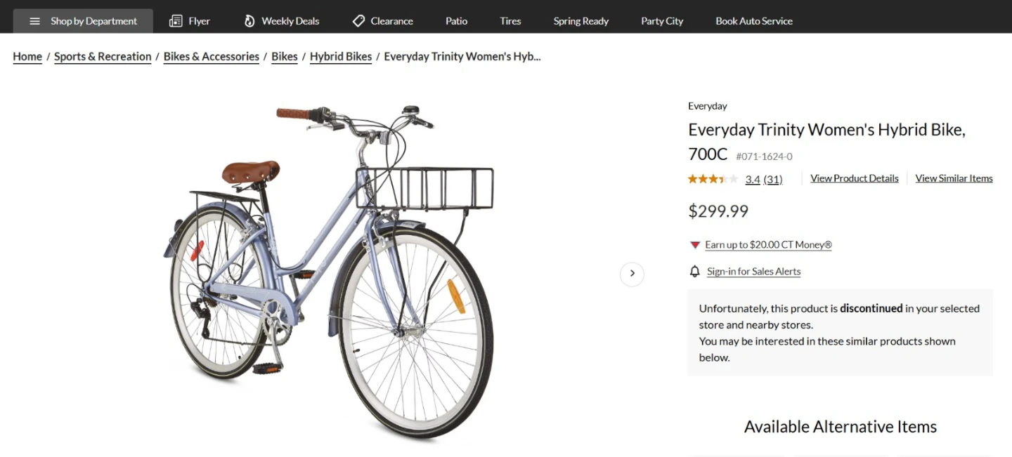 Everyday Trinity Women's Hybrid Bike - photo 3