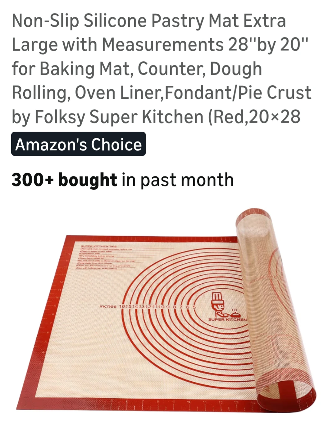 BAKING MAT (New)🌱