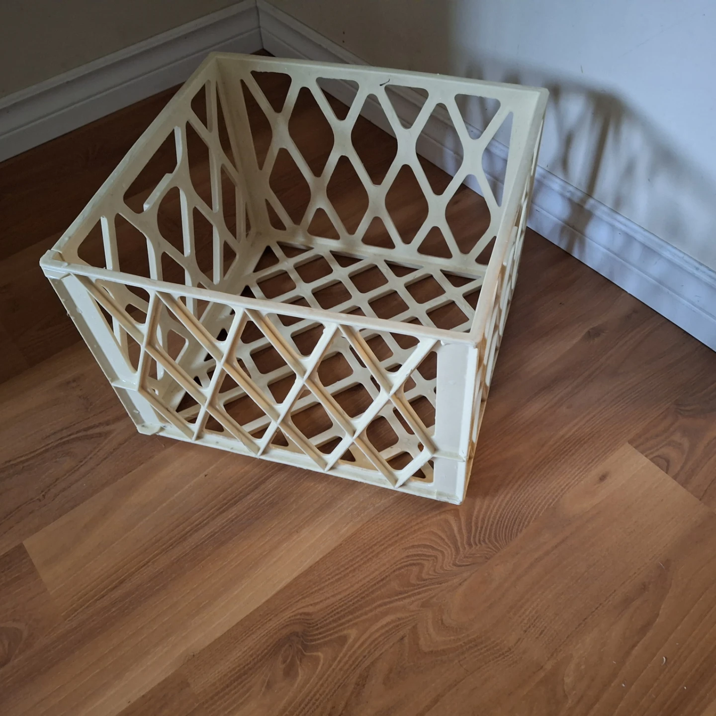 Plastic Milk Crate * minor ding*