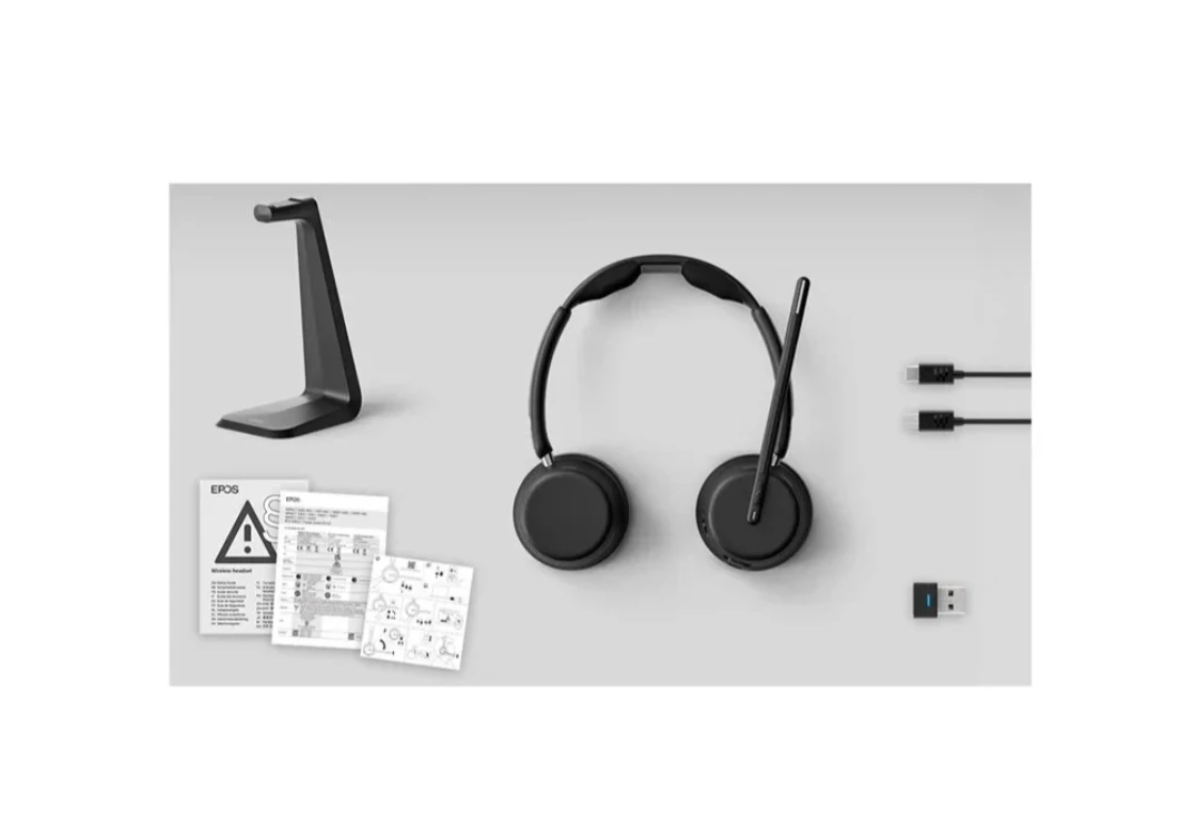 EPOS IMPACT 1061T Double-Sided Wireless Headset with Stand - photo 4