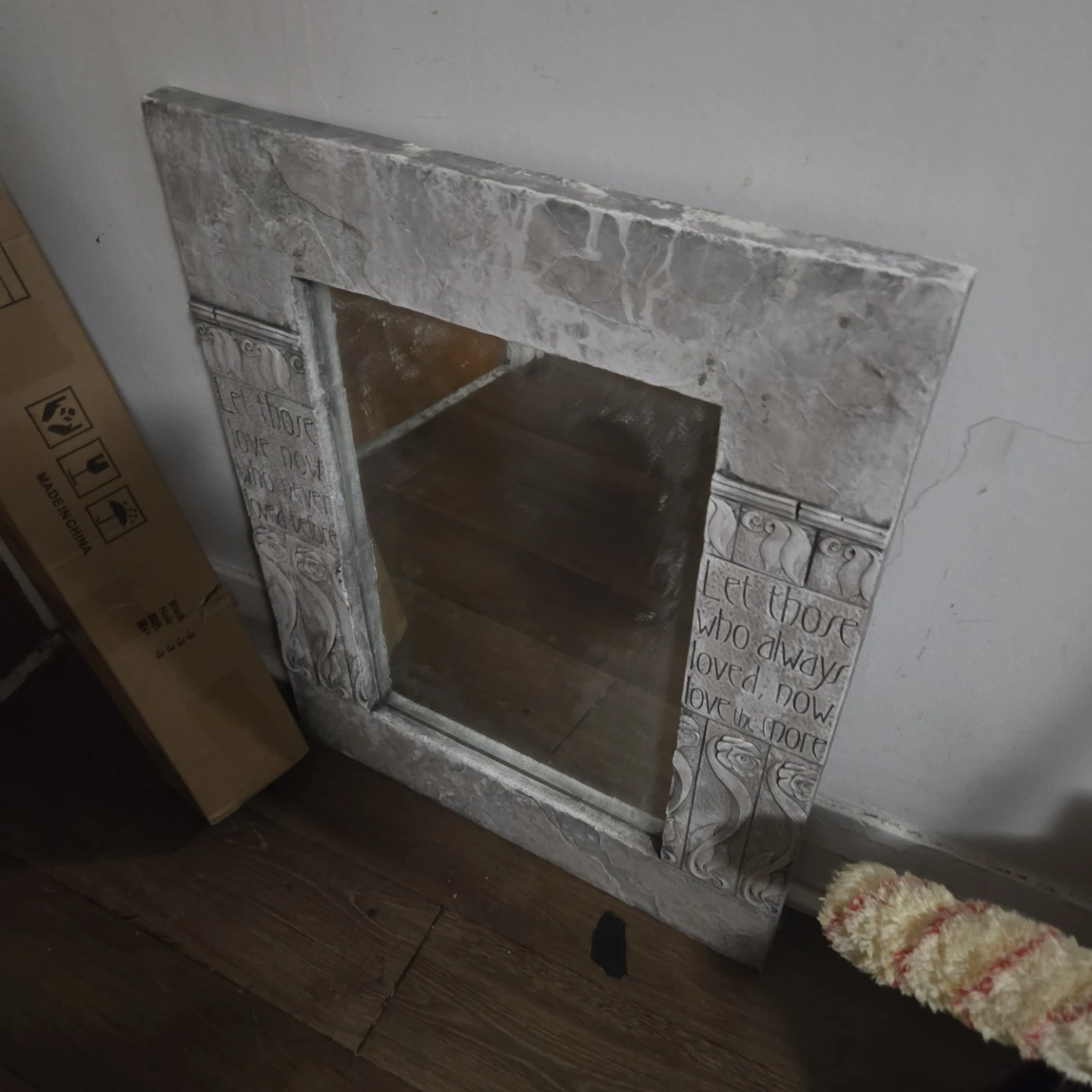 Decorative Wall Mirror with Quote - photo 5