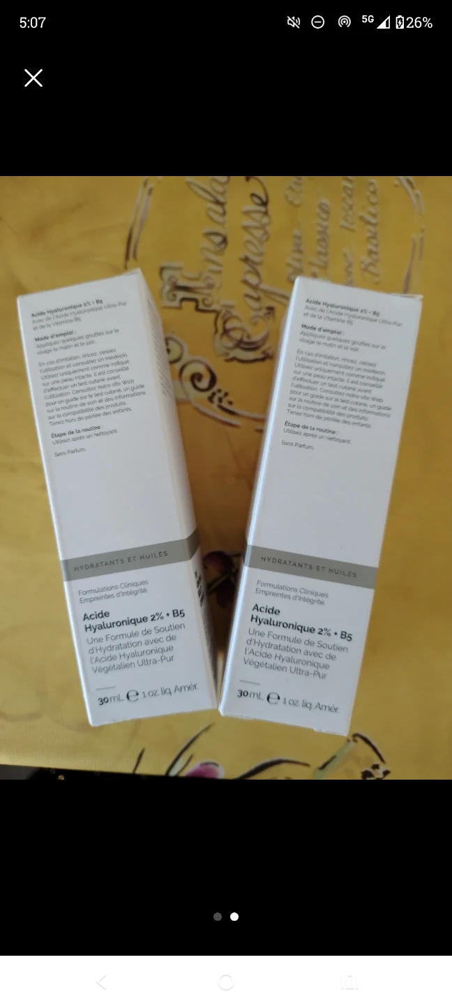 The Ordinary Hyaluronic Acid 2% + B5 Serum (2 x 30mL) - photo 2