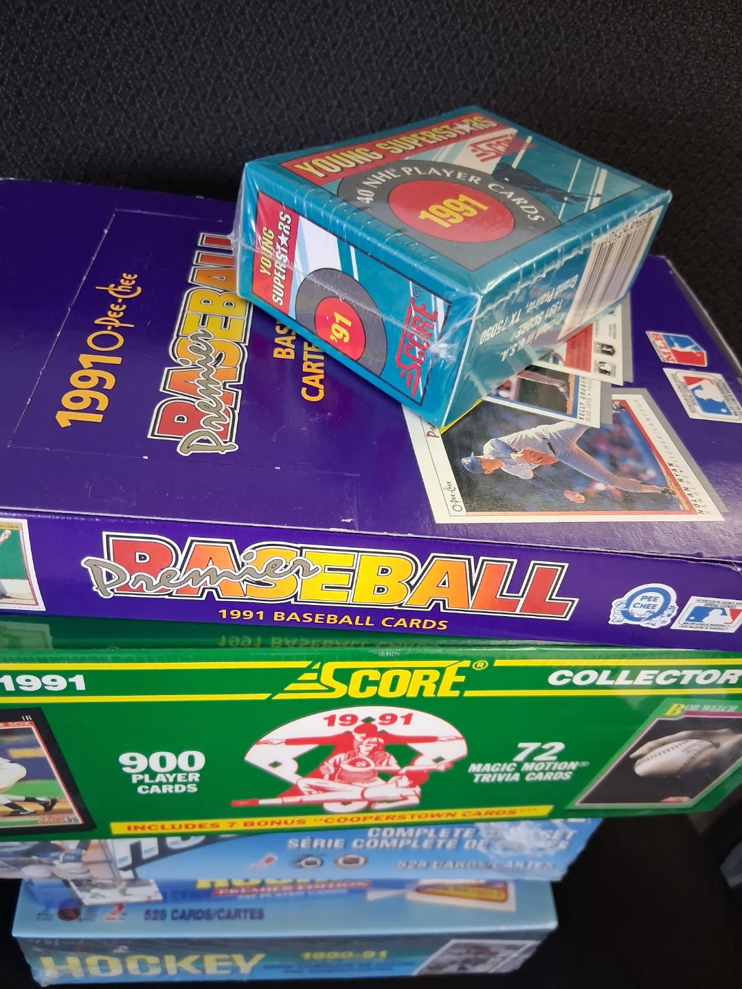 Hockey cards,  baseball cards - photo 3