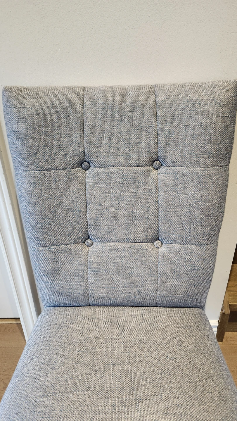 Grey Upholstered Dining Chair - photo 4