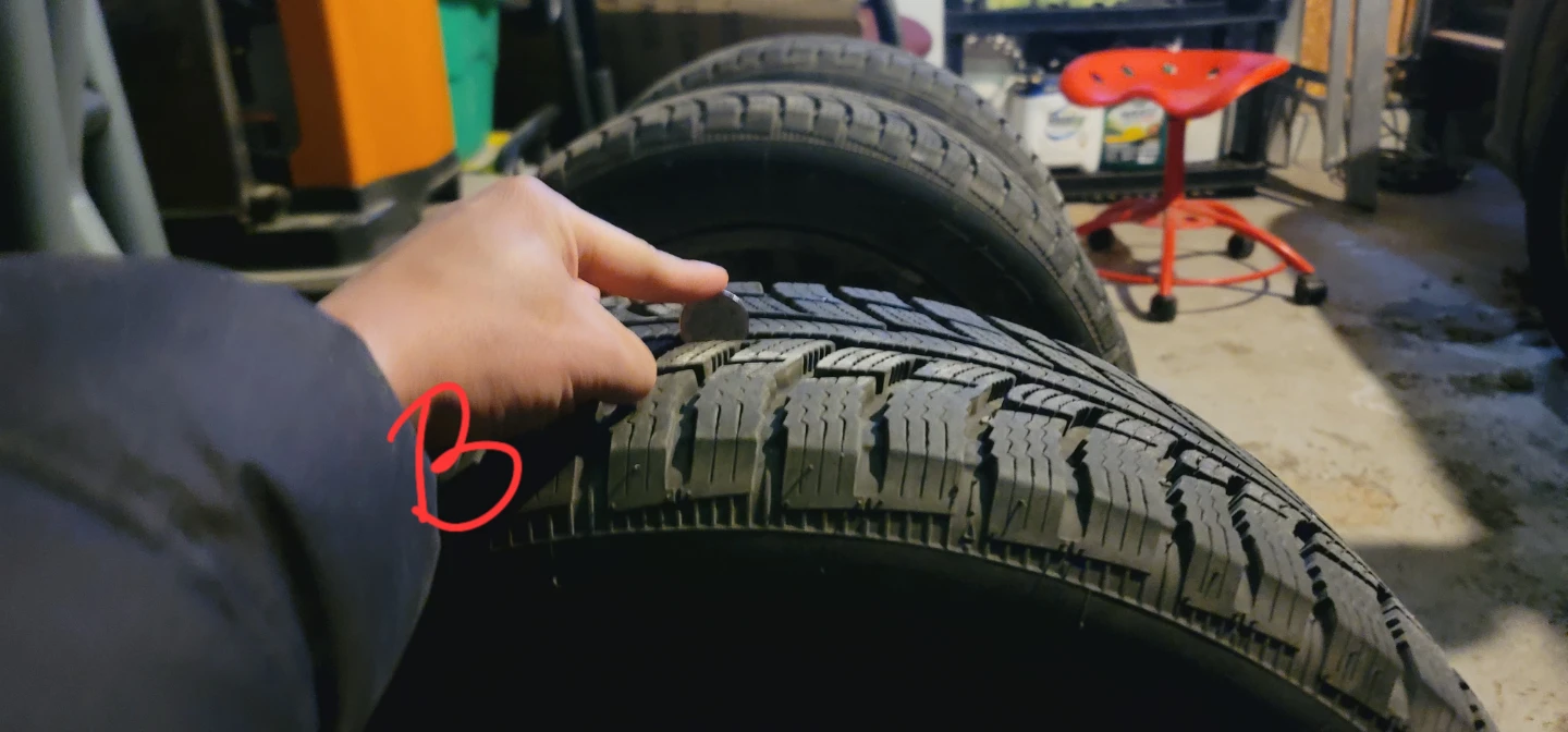 4x BFGoodrich Winter T/A ksi 215/55R17 94T DOT 110 3RLK21 - photo 5
