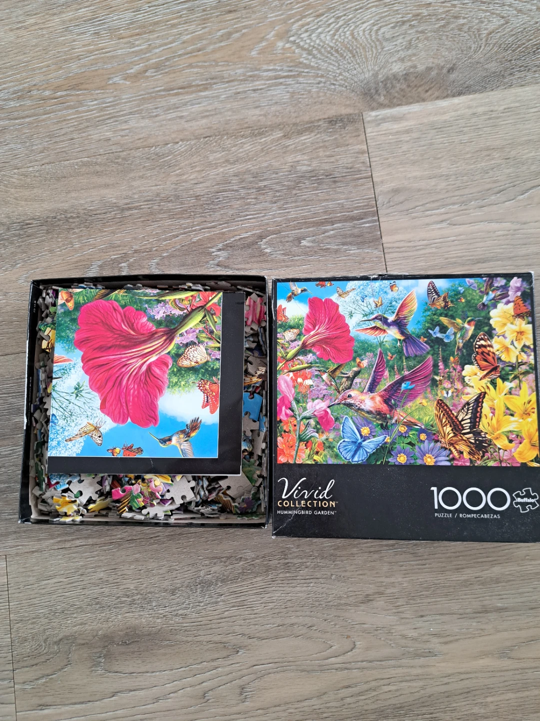 Vivid Collection Hummingbird Garden 1000 Piece Puzzle - photo 2