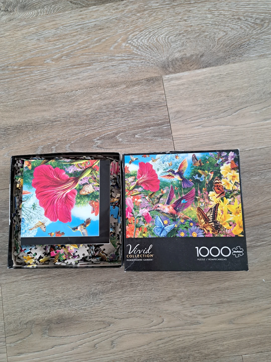 Vivid Collection Hummingbird Garden 1000 Piece Puzzle - photo 3