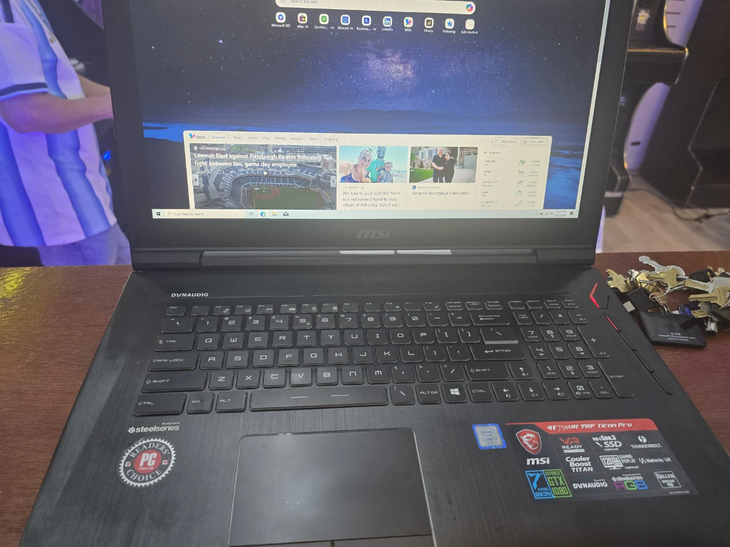 MSI GE75 Raider Gaming Laptop 64GB RAM 1TB SSD - photo 2