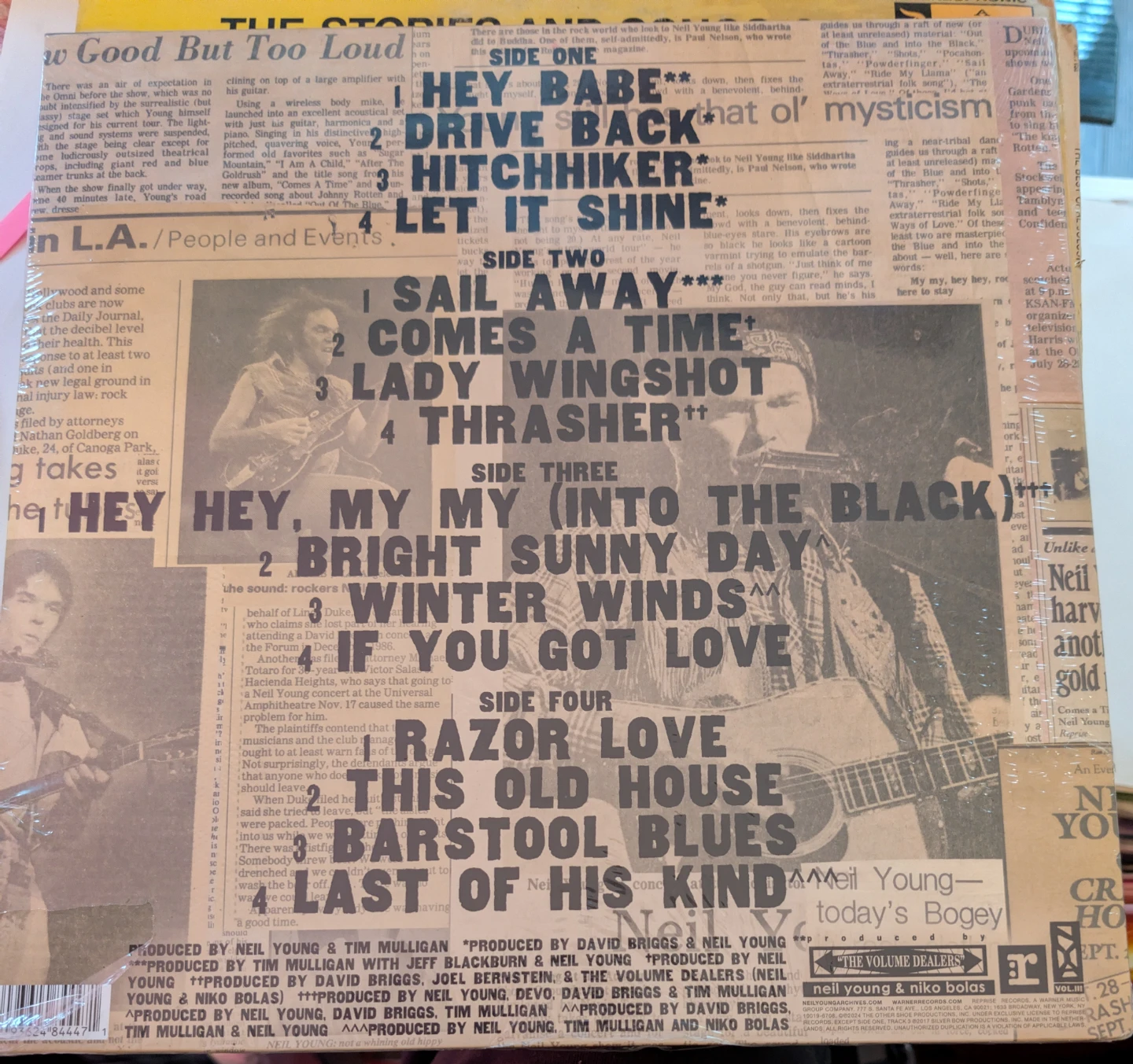 Neil Young Archives Vol. III Vinyl Record - photo 3