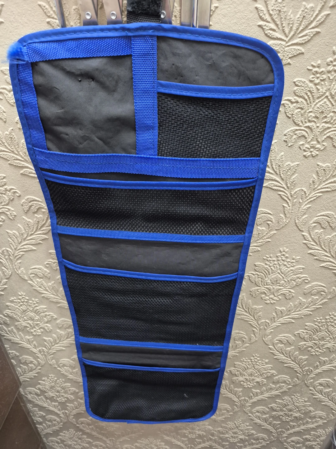 tripple foldable Blue and Black Organizer Pouch