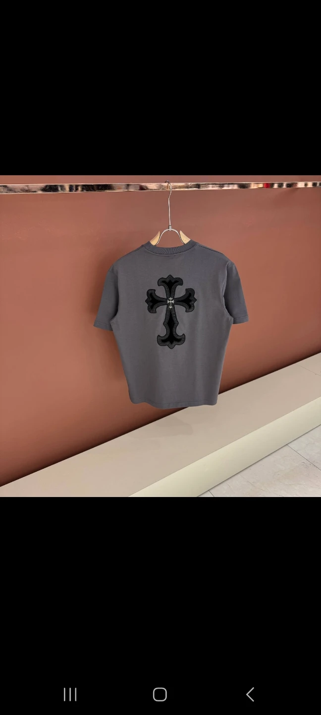 Chrome Hearts Grey T-Shirt - photo 2
