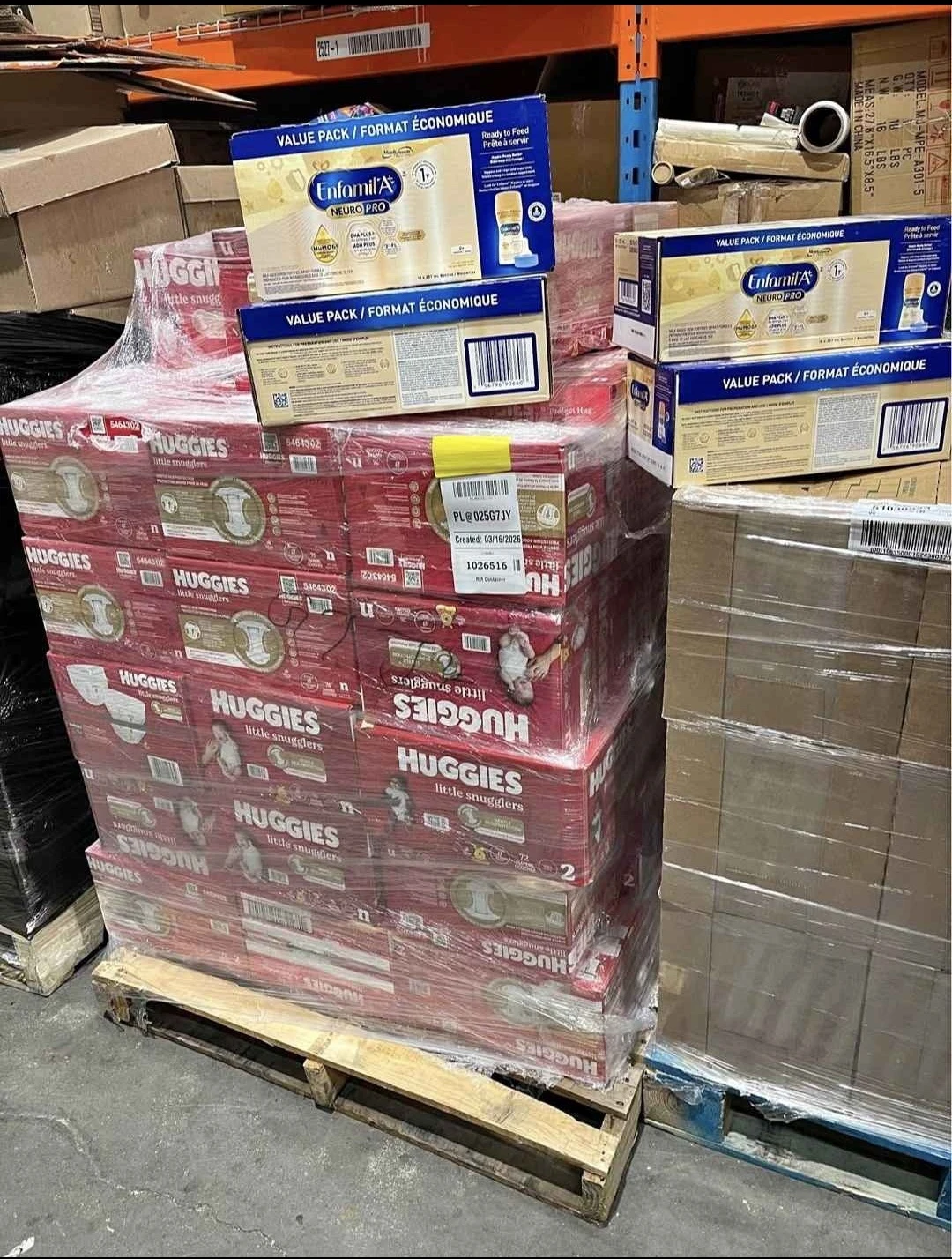 H - Enfa - exp:05/2026 -mil  Huggies size 2 New - photo 2
