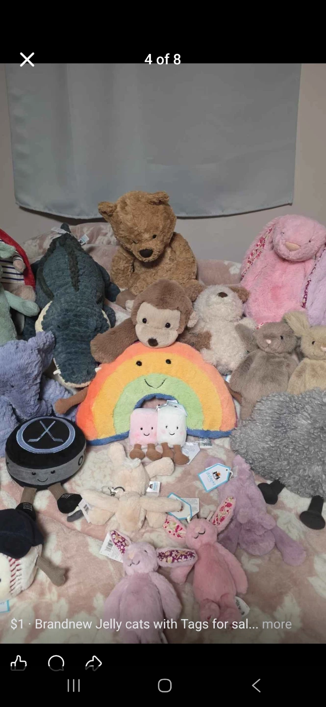 Brandnew Jelly cats with Tags  , please read ad - photo 3