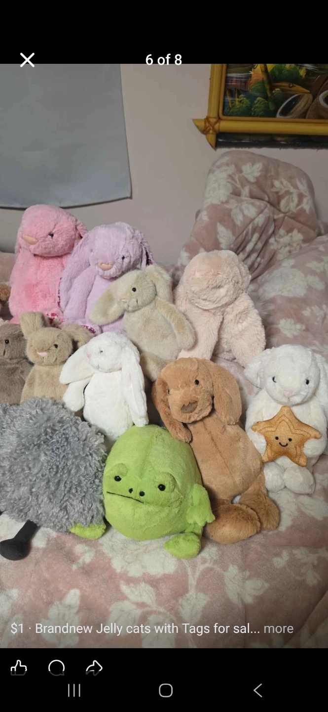 Brandnew Jelly cats with Tags  , please read ad - photo 5