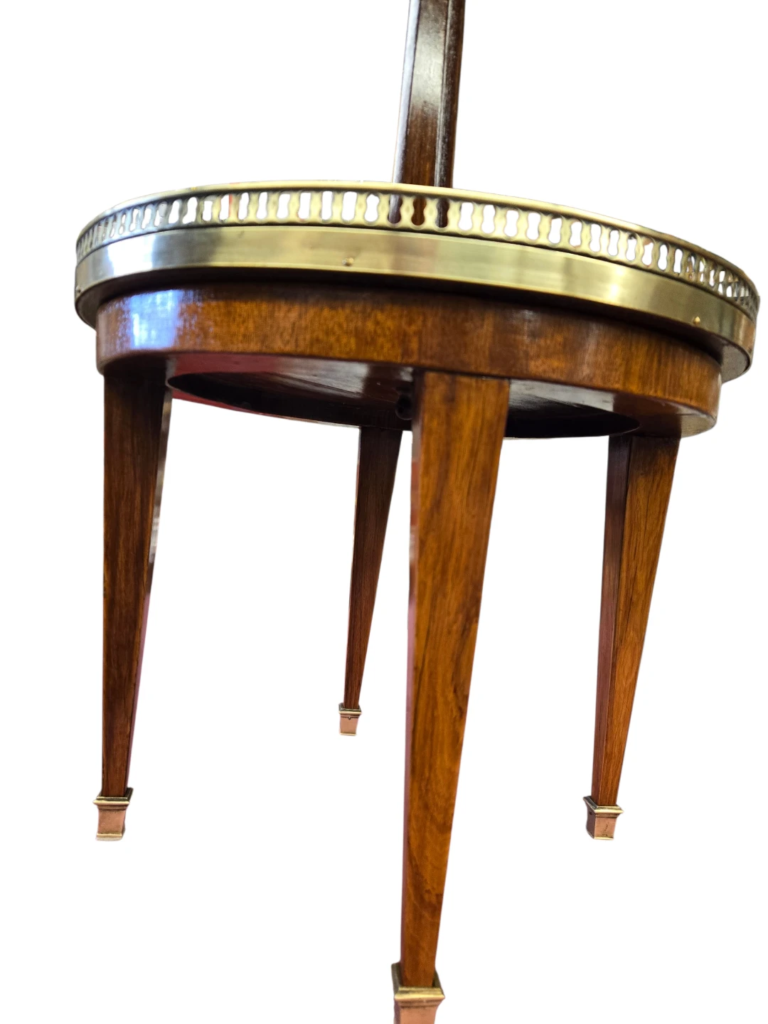 Two-Tiered Side Table with Terrazzo Top - photo 3