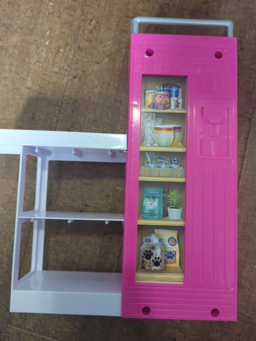 Barbie Pink Refrigerator Toy with Accessories - photo 5