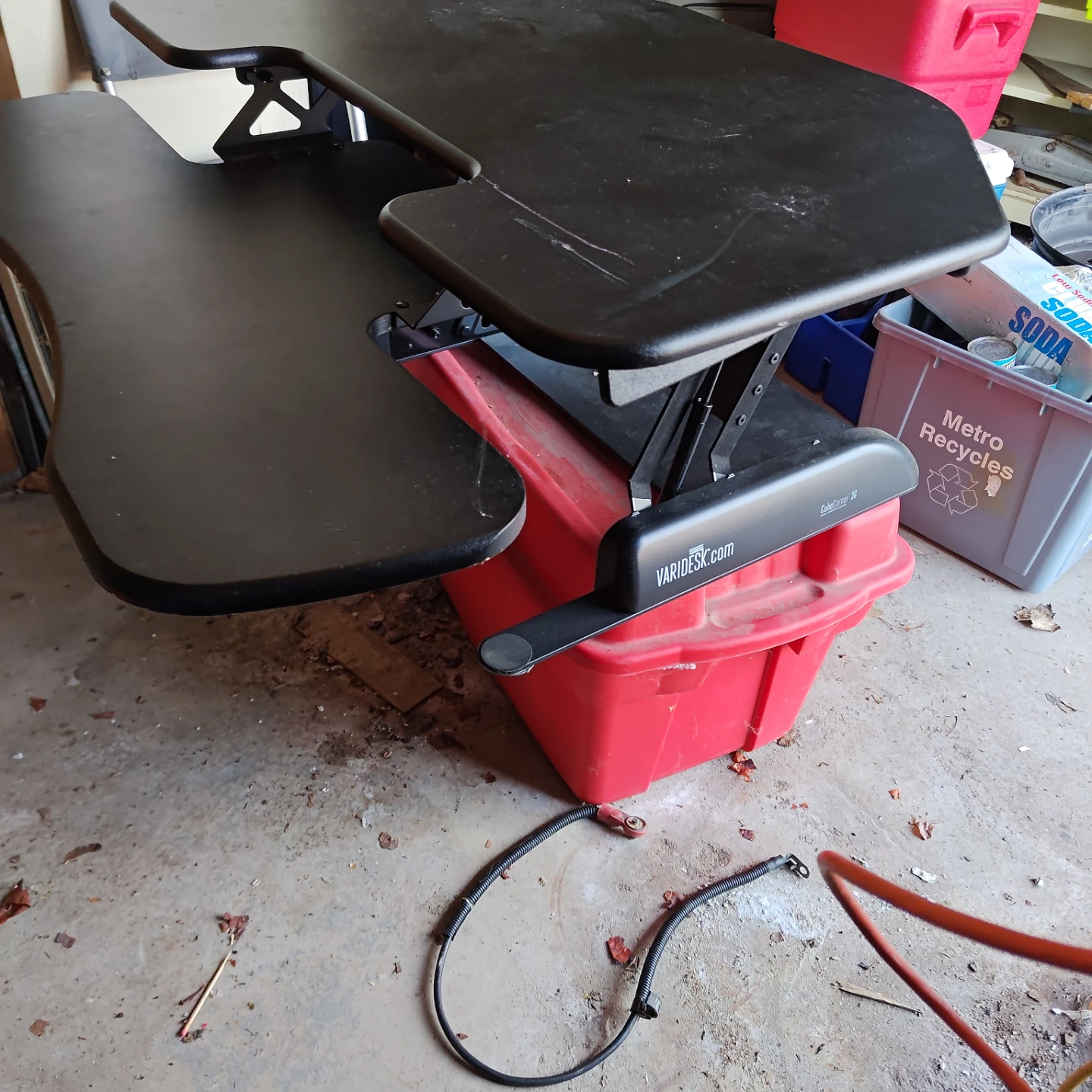VariDesk Electric Standing Desk Table Top