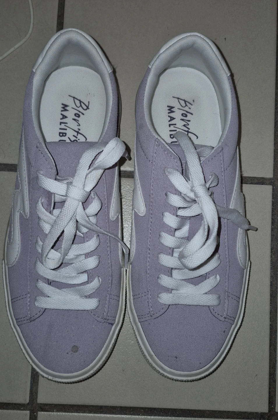 Blórfish Malibu Lilac Suede Sneakers