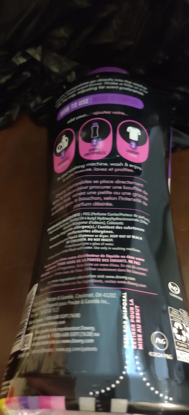 Downy Unstopables Lush Laundry Scent Booster 853g - photo 3