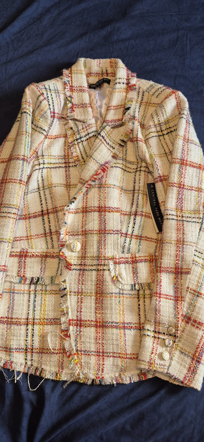 Rainbow tweed dickie blazer - photo 2