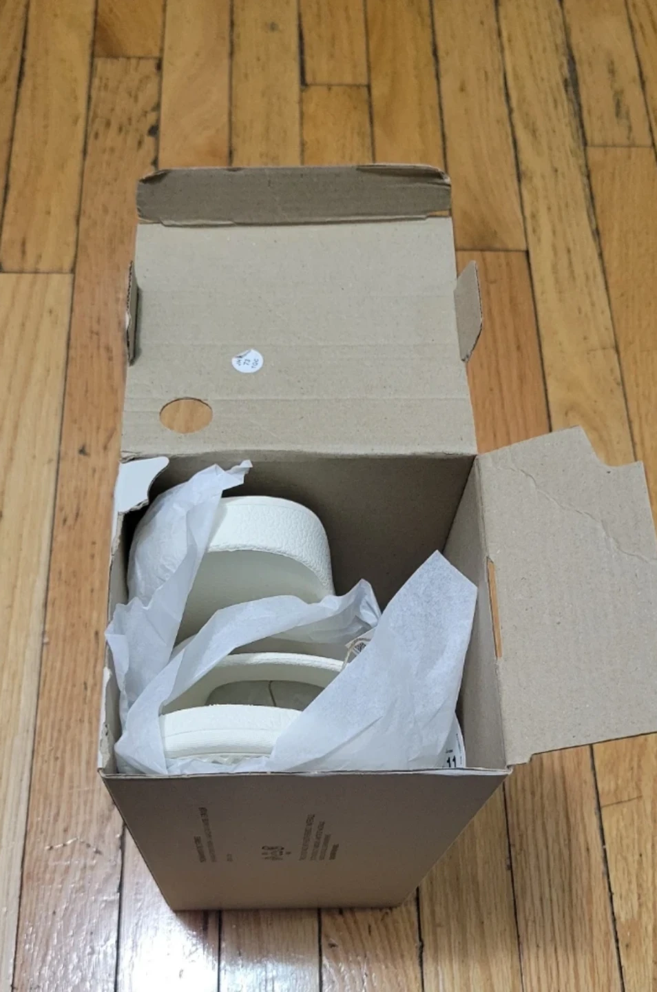 Adidas Adilette Aqua Slides - Cream White - US Men 10 - photo 3