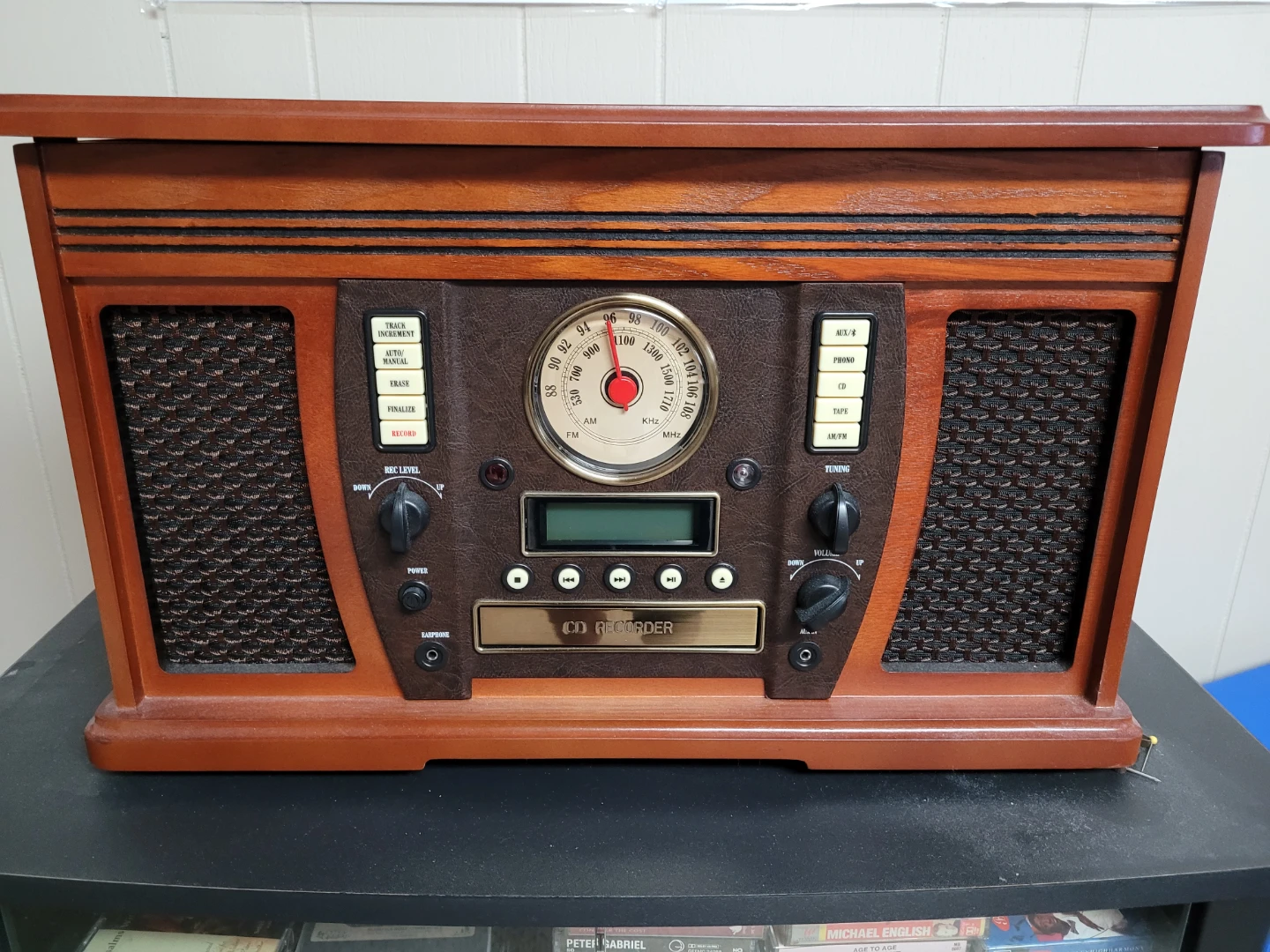 Record Player CD Recorder Radio