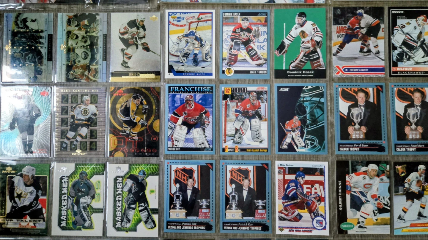 Jagr, Roy, Lemieux, 126 Card, 6 Becketts. Star & Rookie Lot - photo 5