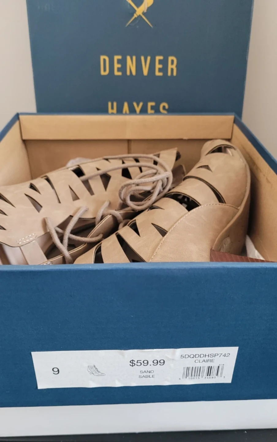 Denver Hayes Women's Claire Sandal - Size 9 - photo 3