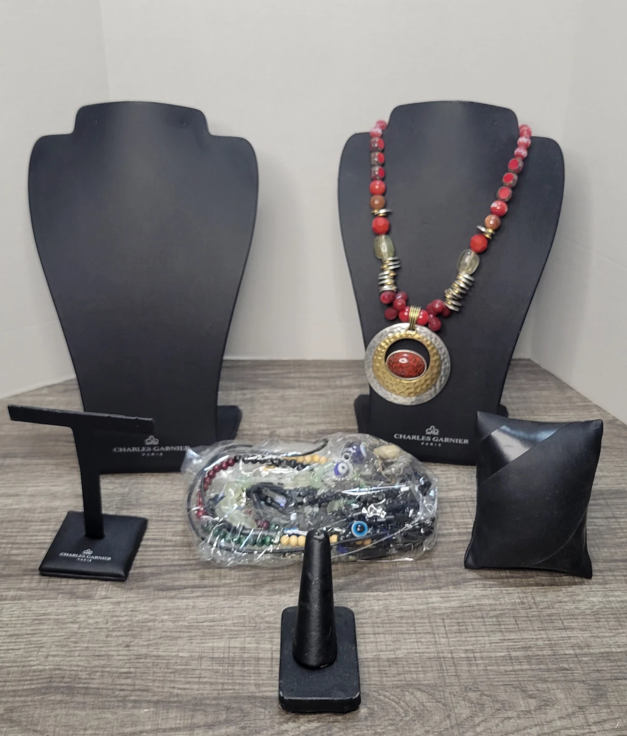 Beaded Statement Necklace and accessories