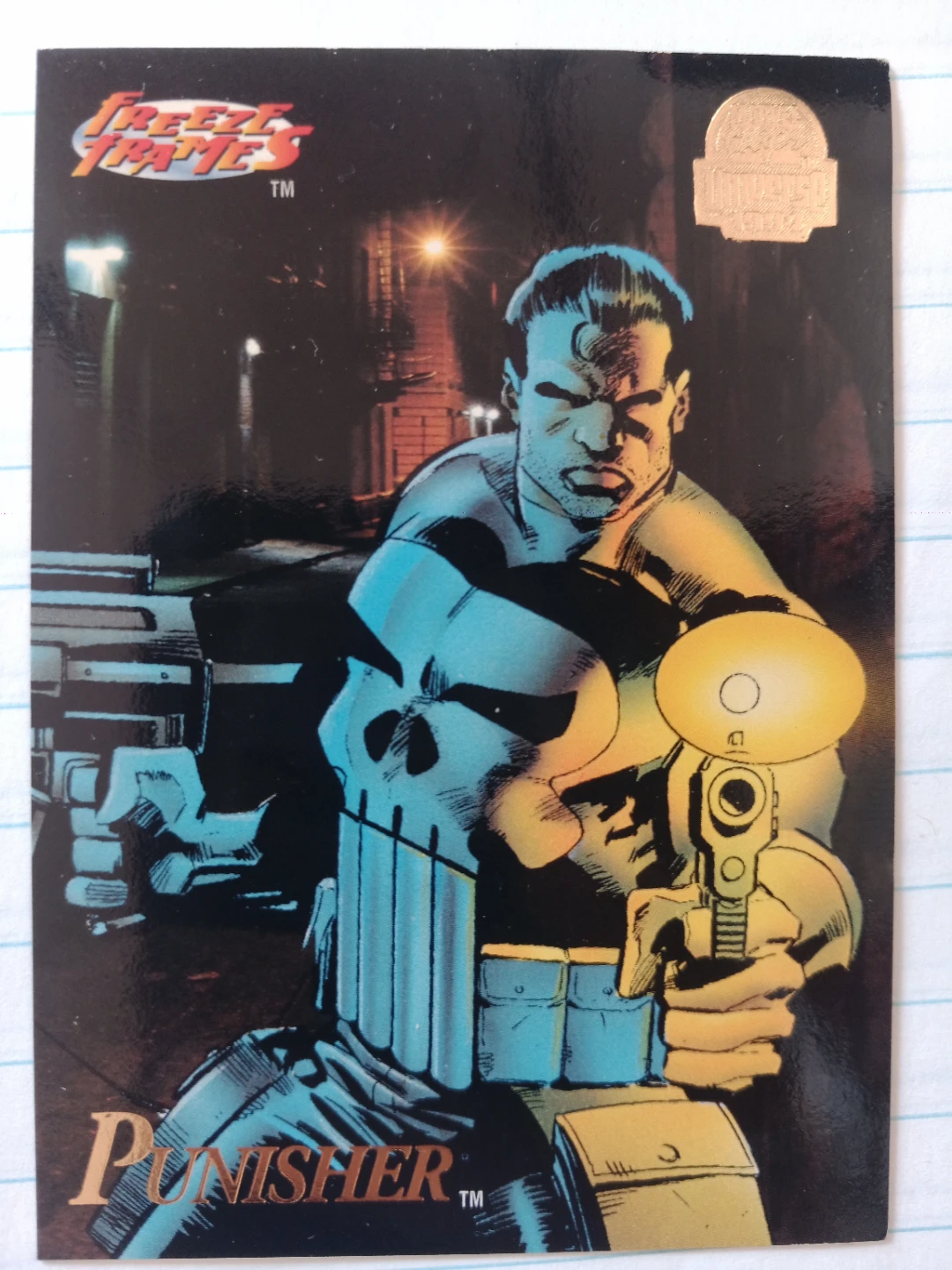 Marvel Punisher Freeze Frames Trading Card