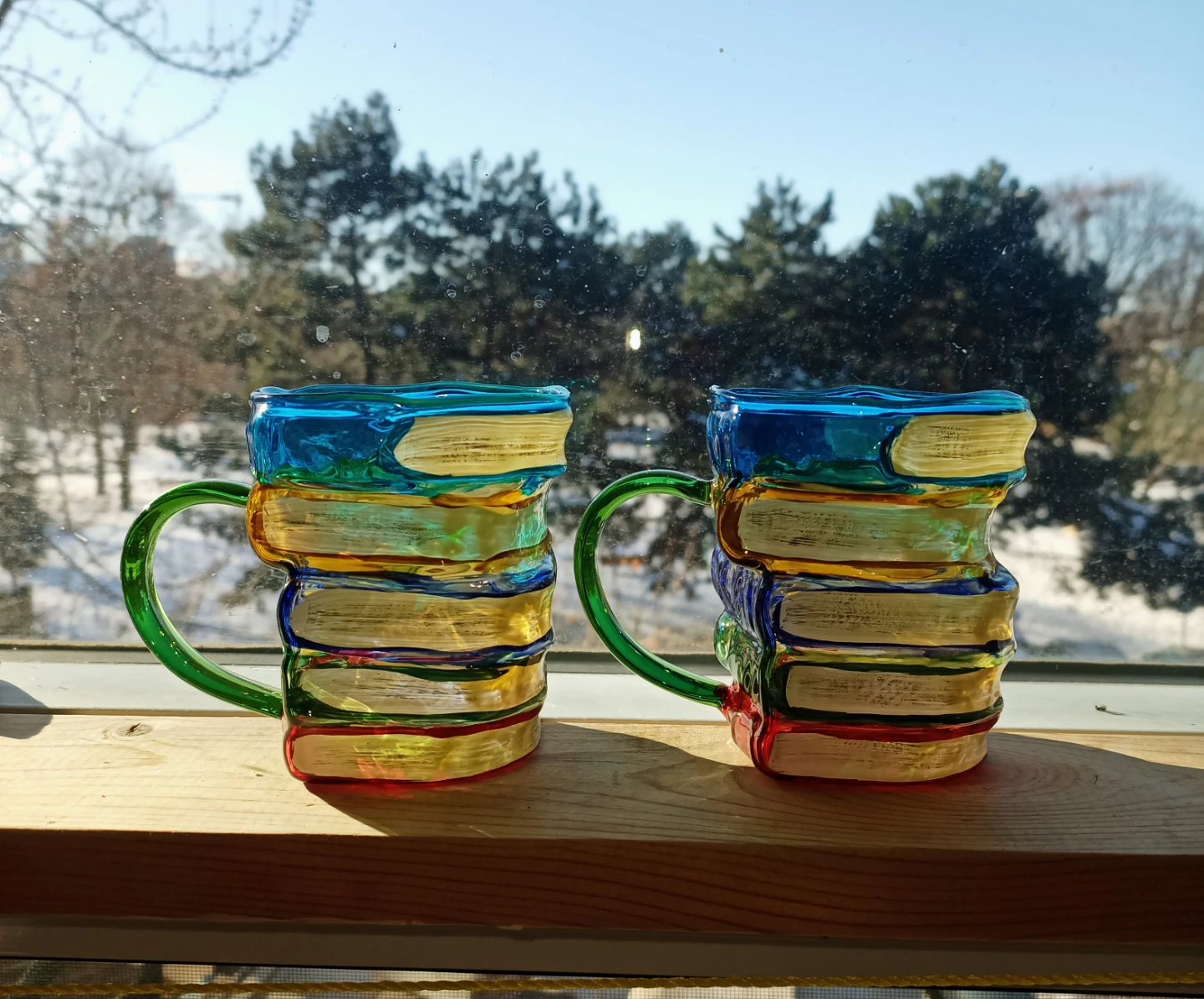2xStack of Books Mugs 🌱