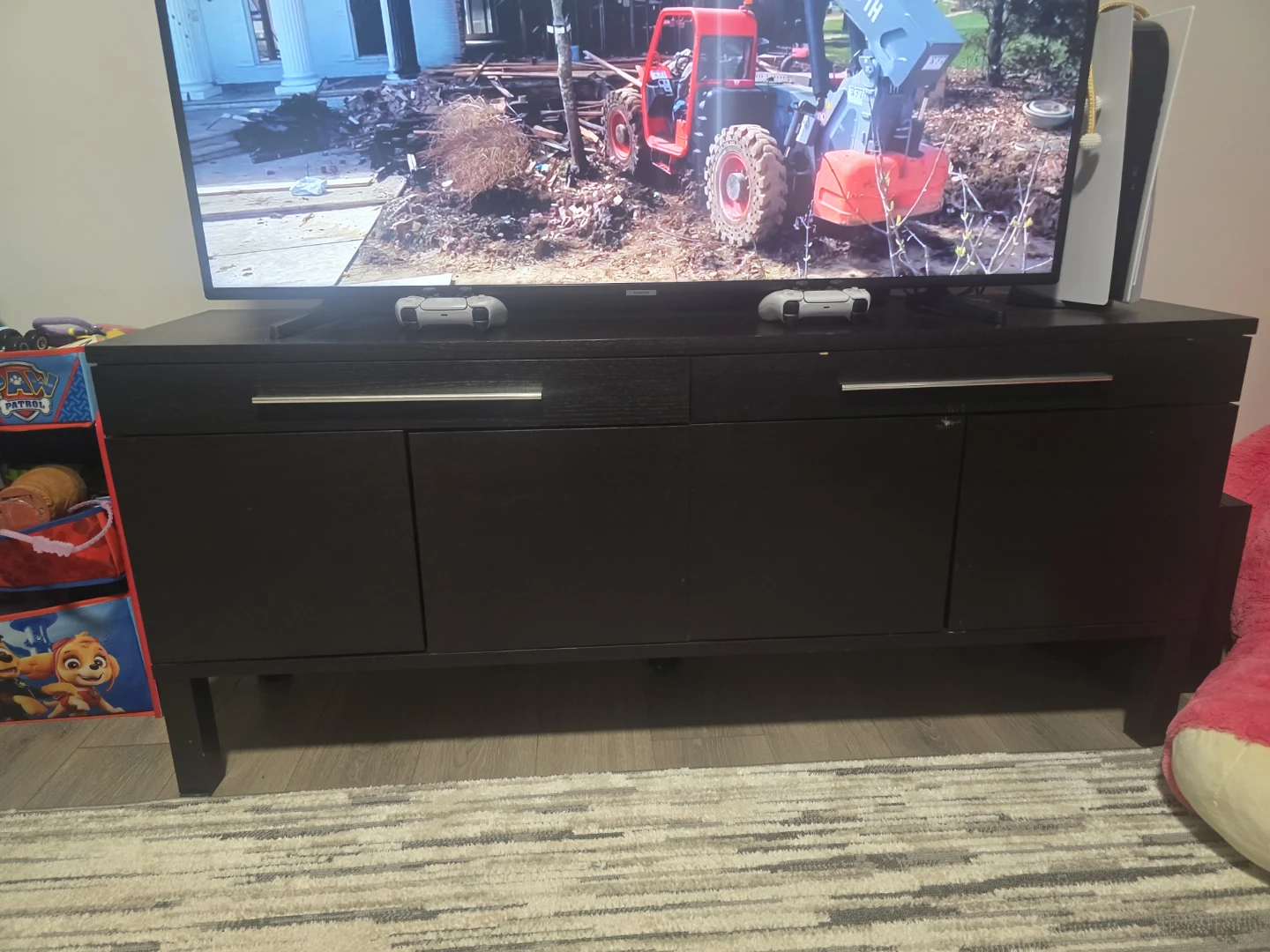 Black Sideboard TV Stand