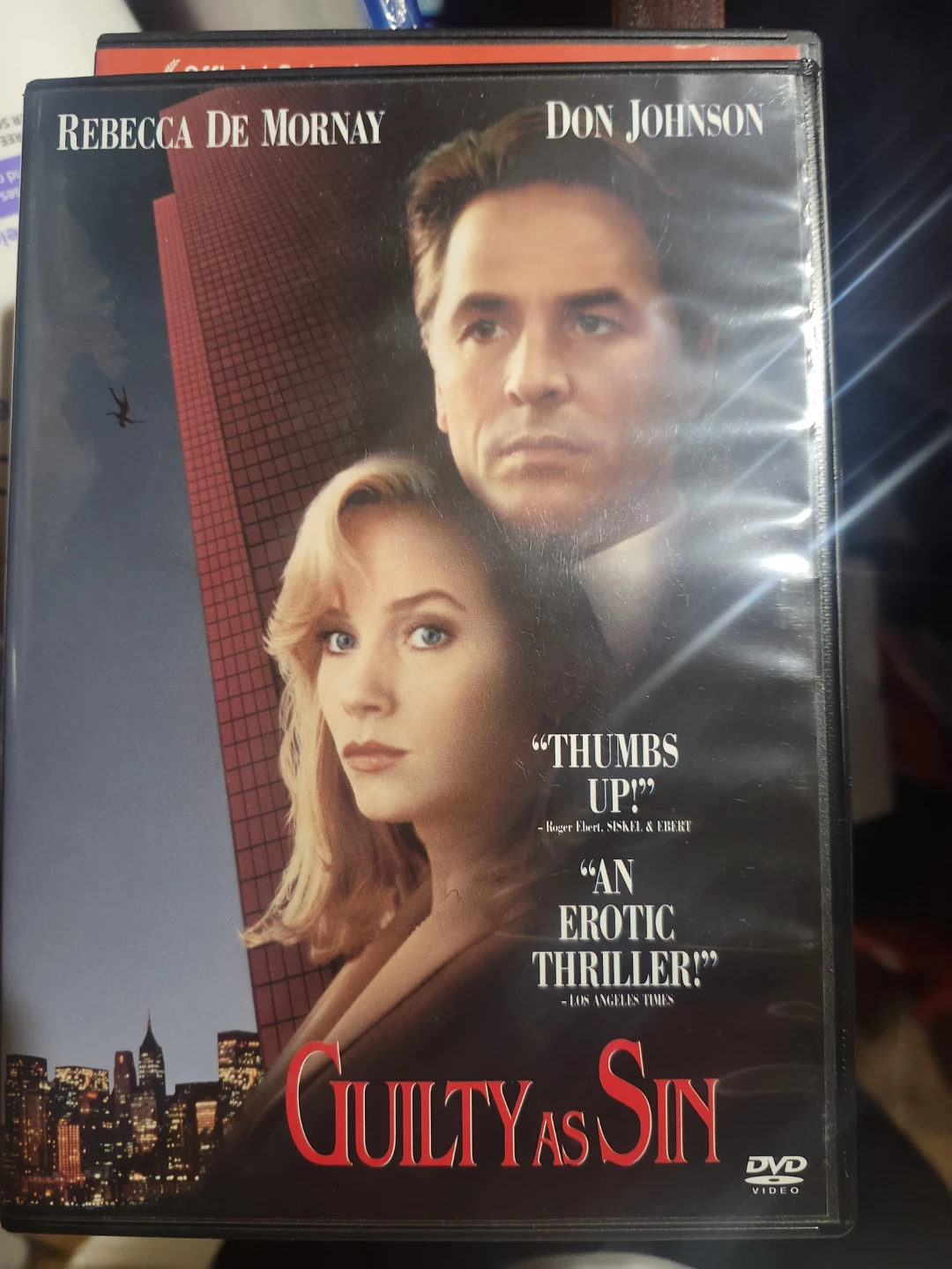 Guilty as Sin DVD