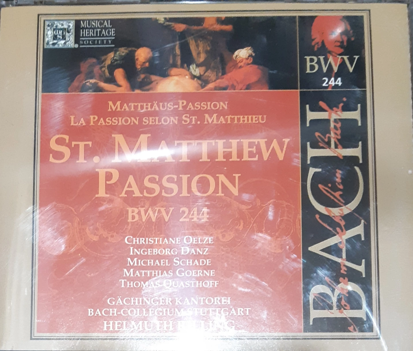 Bach St. Matthew Passion BWV 244 CD