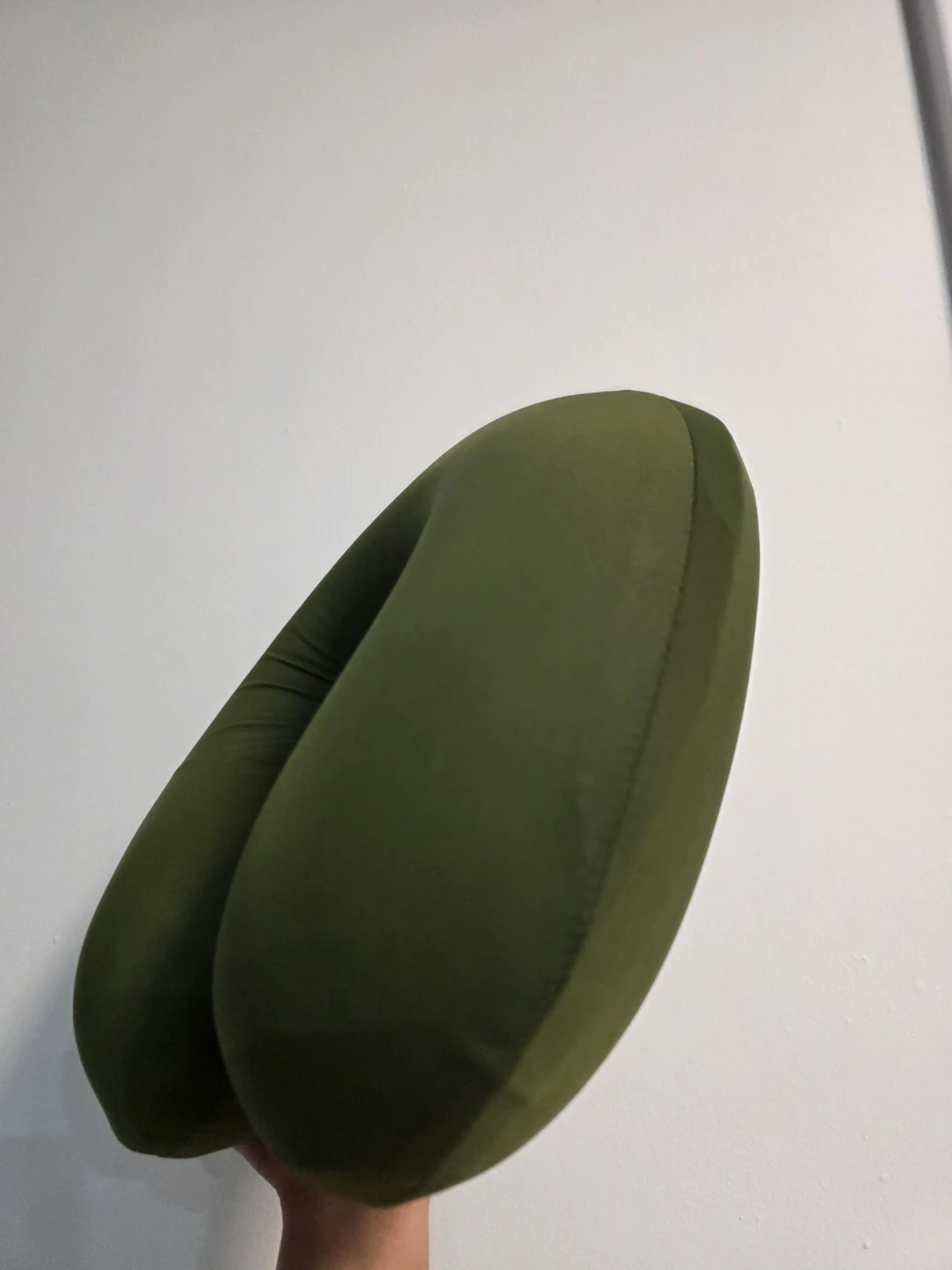 Miniso neck pillow - dark (olive?) green - photo 2