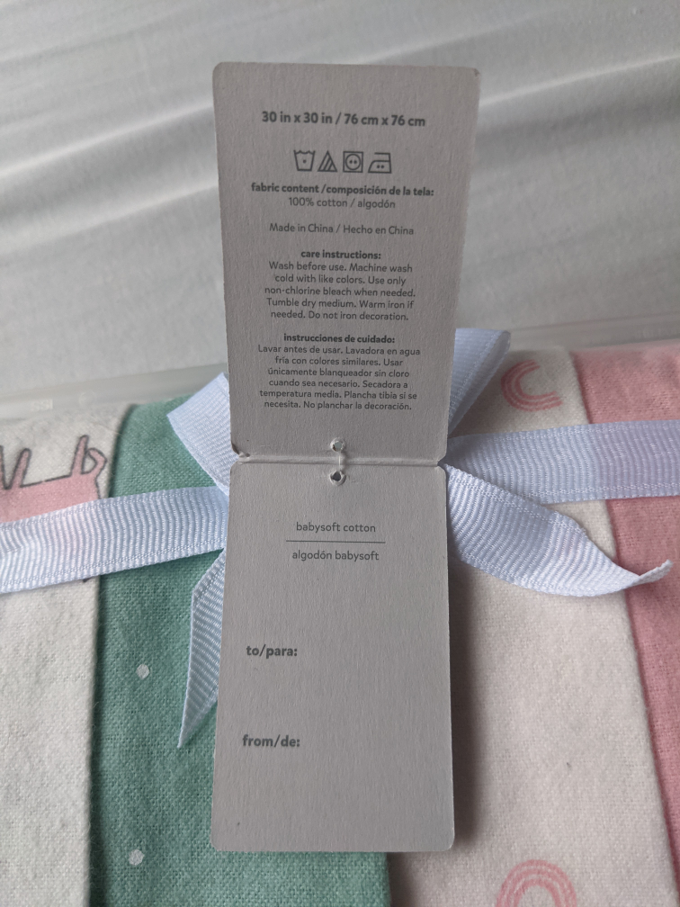 Receiving Blankets (4-Pack) Child of Mine by Carter's - photo 3