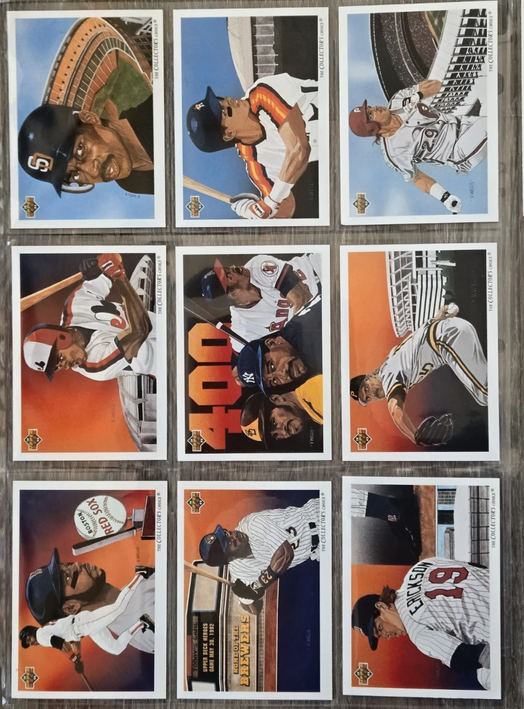 63 NRMT-MT Baseball Stars Card Collection, UD.1990-93 - photo 5
