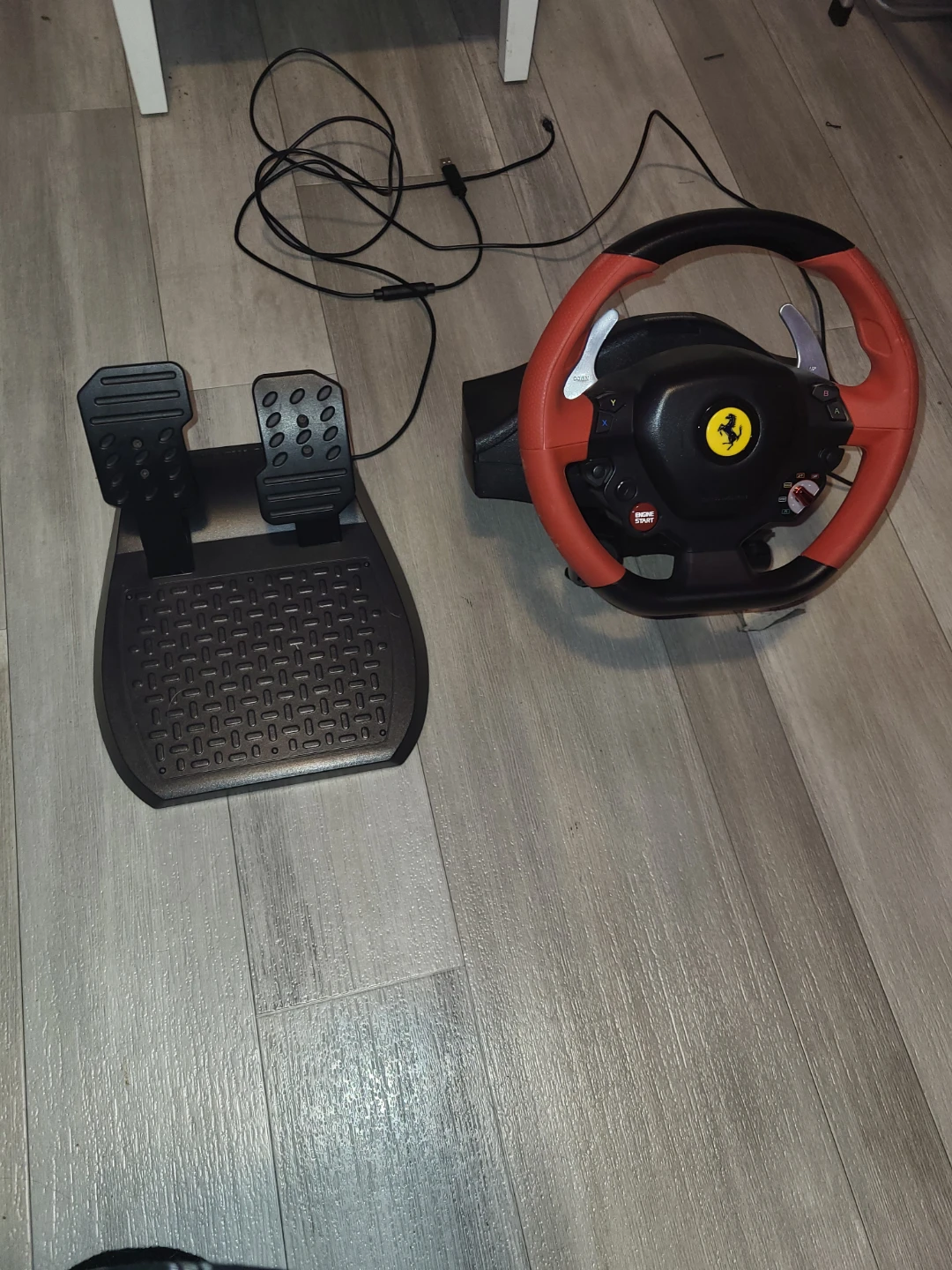 Ferrari thrustmaster steering wheel