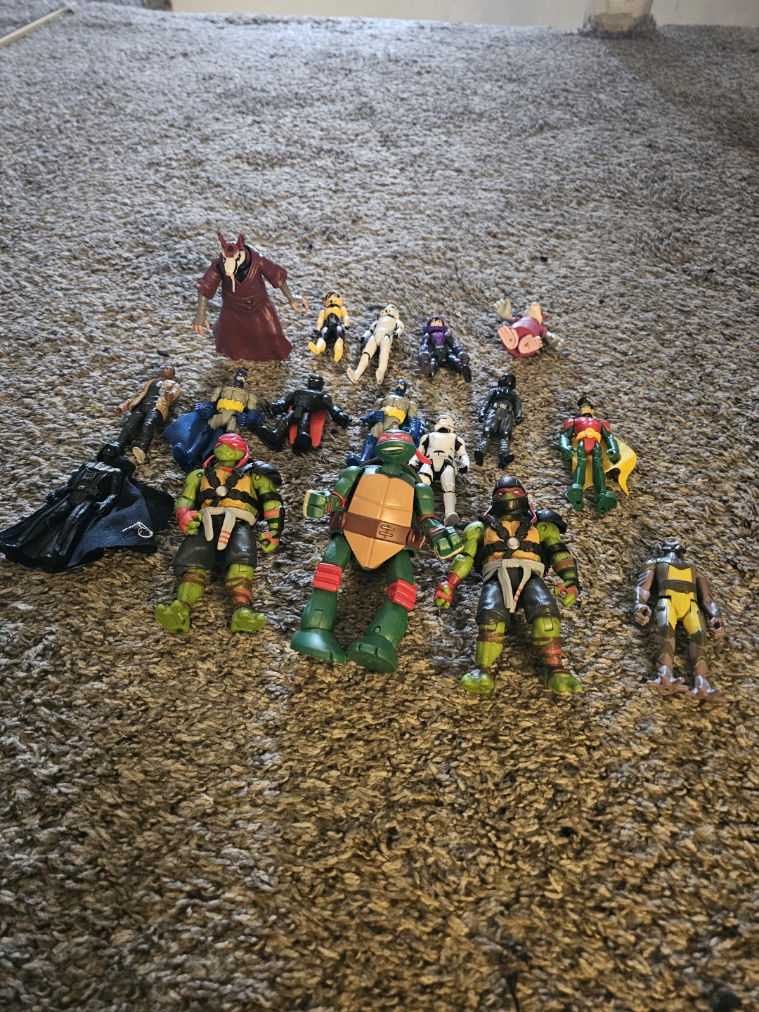 Teenage Mutant Ninja Turtles & Star Wars Action Figures Lot