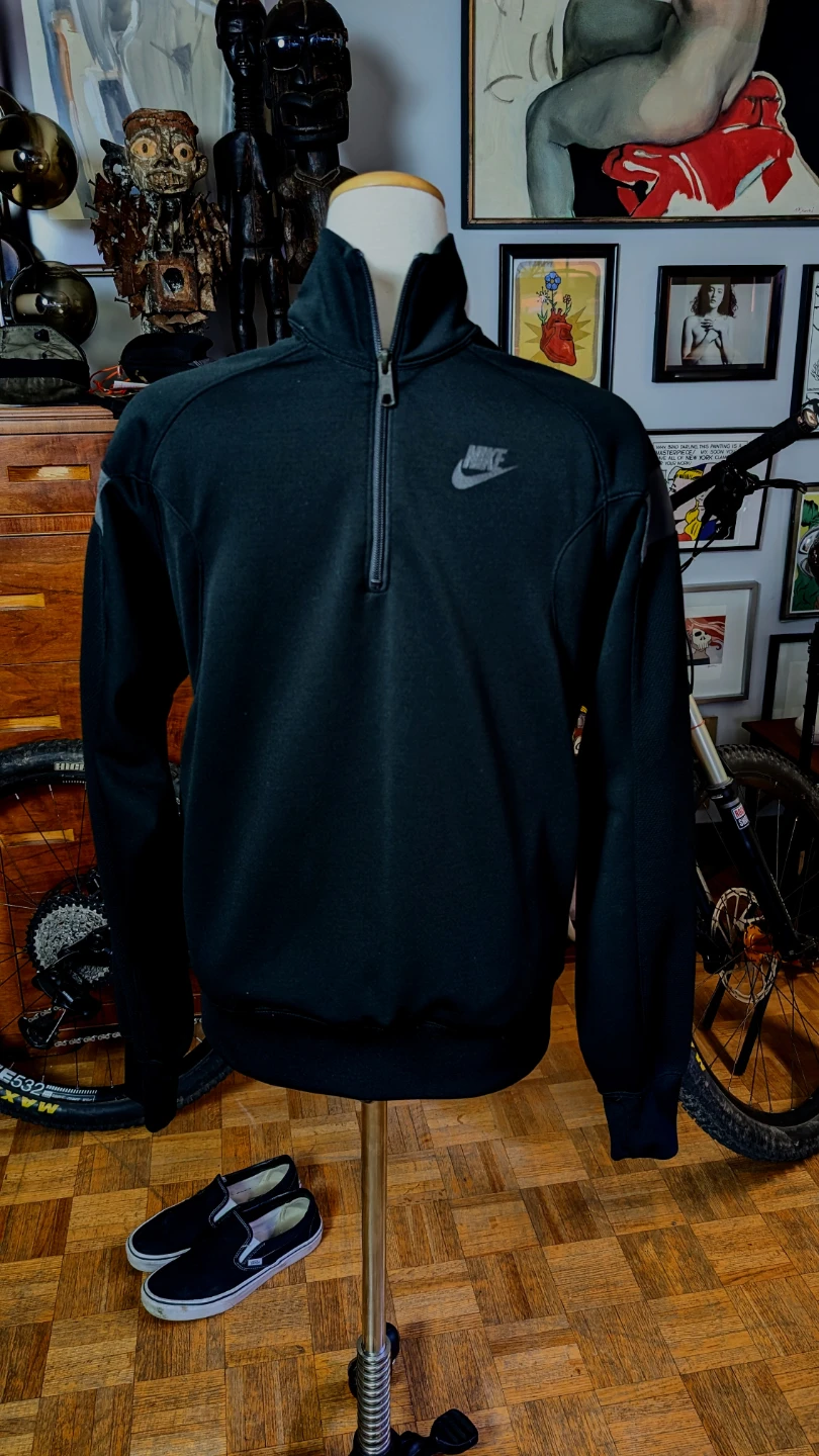 Vintage 90s Nike Men's Mint Condition Half Zip Pullover - photo 2