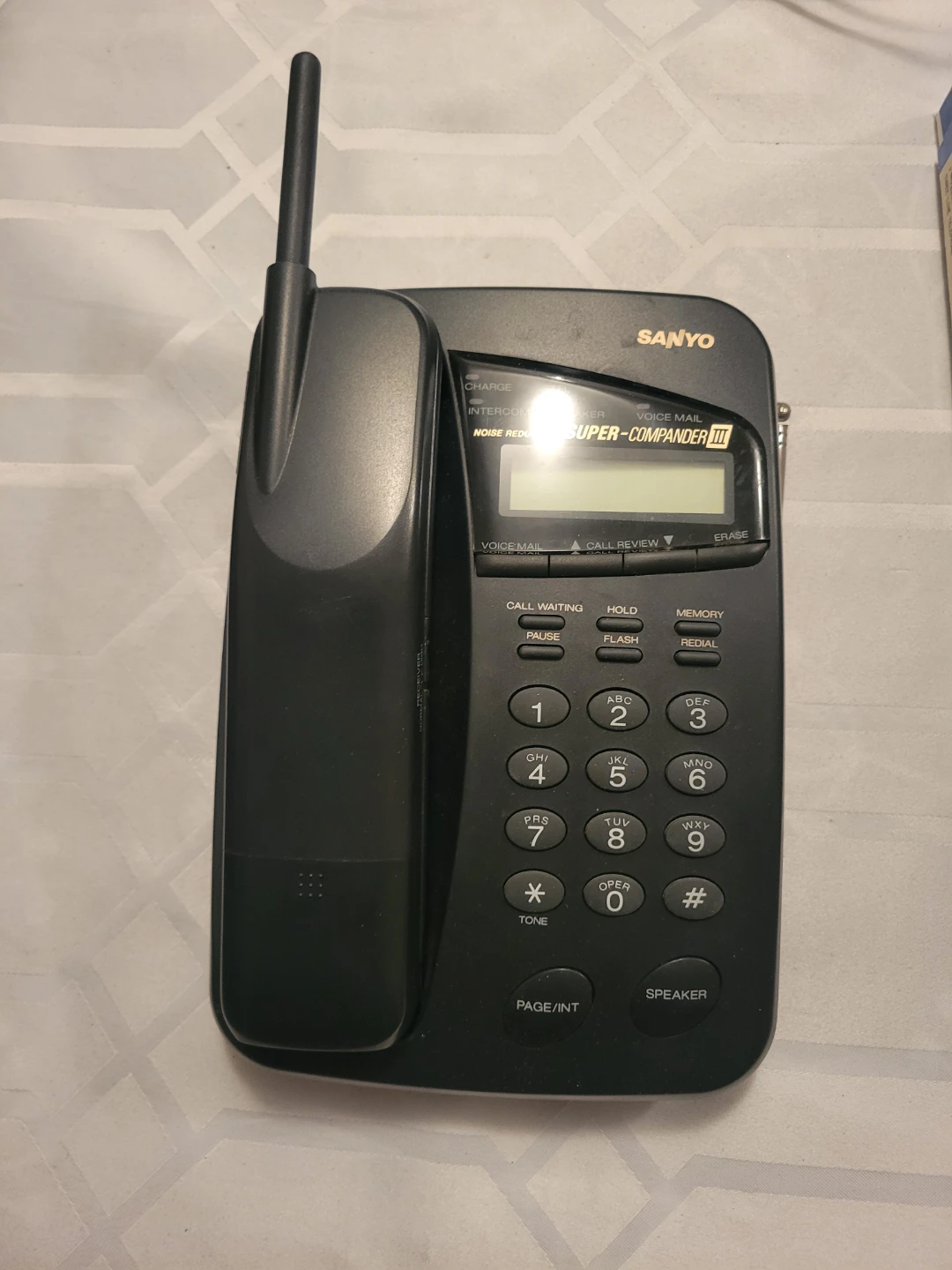 Sanyo Super-Compander III Cordless Phone
